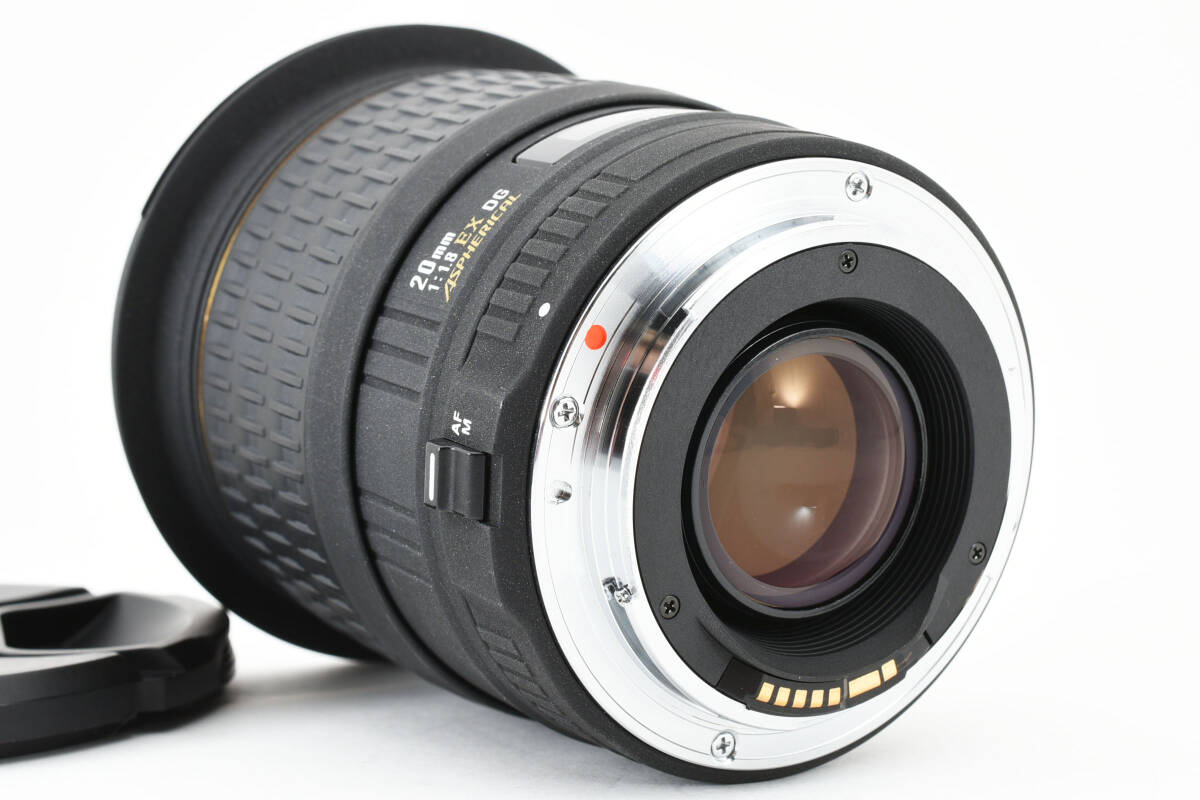 SIGMA シグマ 20mm F1.8 EX DG ASPHERICAL Canon用　2092811　キヤノン　キャノン　レンズ_画像8