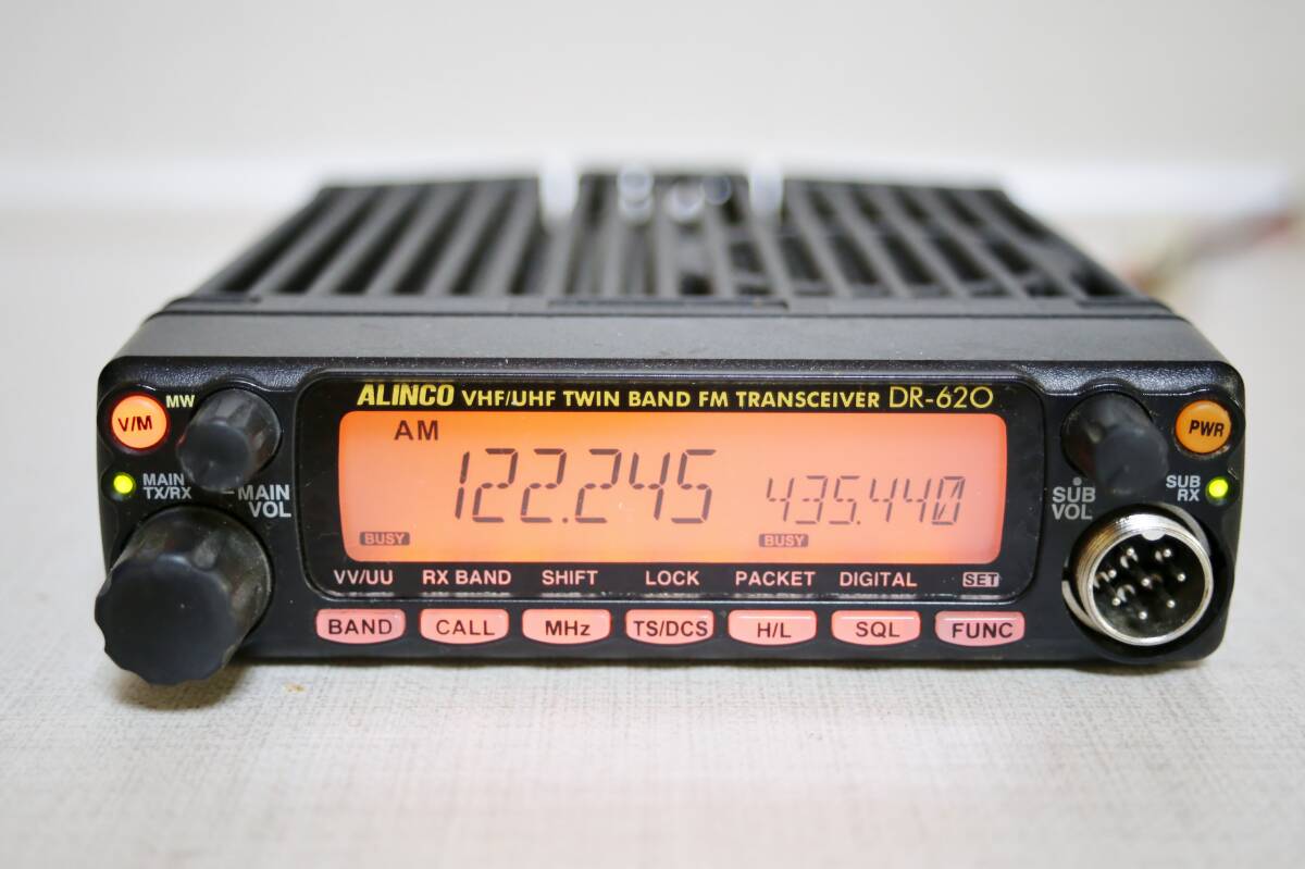 【受信改済】アルインコ DR-620H Yahoo!オークション - アルインコ DR-620H 144/430MHz 送信改造