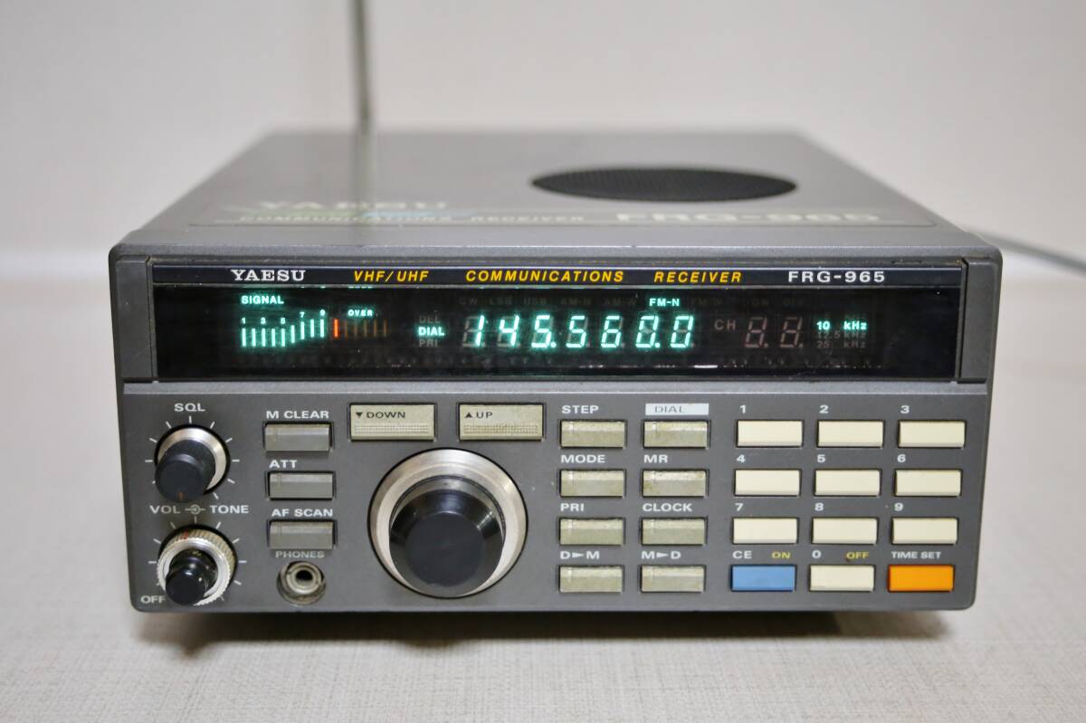 YAESU ヤエス  FRG-965 広帯域受信機 60～905MHzの画像1