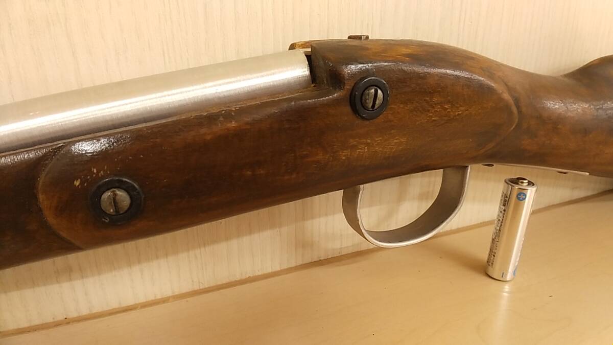 【美品】 Lee Enfield リー・エンフィールド ミニエー銃 木製 ライフルストック ウッドストック 銃床 小銃 モデルガン イギリス軍の画像5