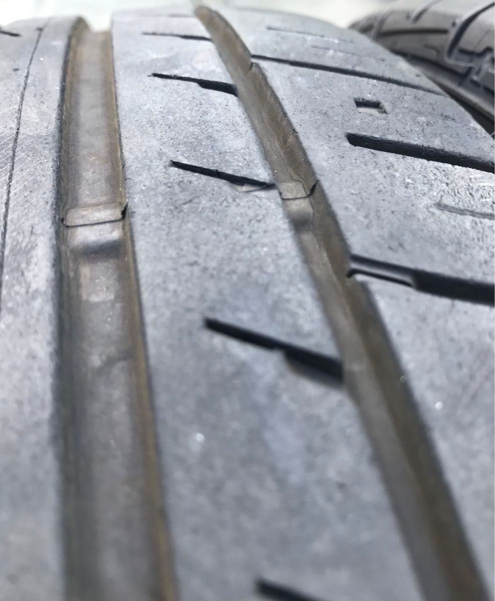 【送料込み】バリ山 美品 トヨタ純正 シエンタ170系16インチタイヤアルミホイール×4本セット 195/50R16 窒素充填済み