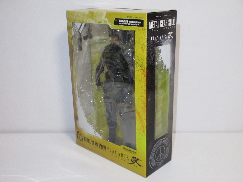 未開封 メタルギアソリッド ピースウォーカー プレイアーツ改 スネーク フィギュア METAL GEAR SOLID PEACE WALKER PLAY ARTS改 SNAKE MGS_画像3