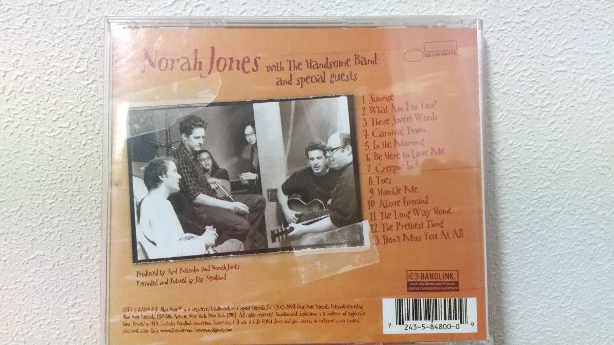 【再生確認済】フィールズ ライク ホーム /ノラジョーンズ feels like home/Norah Jones