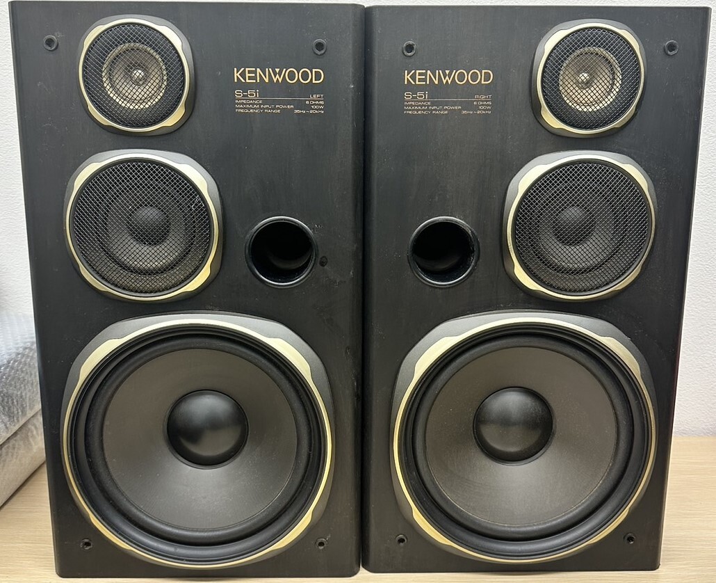 y792TT KENWOOD ケンウッド システムコンポ S-5i A-5i T-7i GE-7i X-7i DP-7i スピーカー ステレオチューナー 動作未確認の画像3