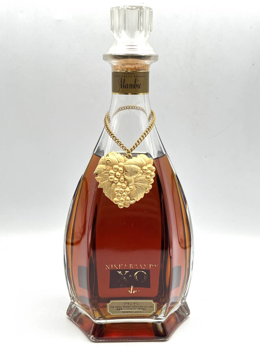 i1265KI ニッカ NIKKA XO デラックス 660ml 40％ アランビック ブランデー 古酒 未開栓の画像1