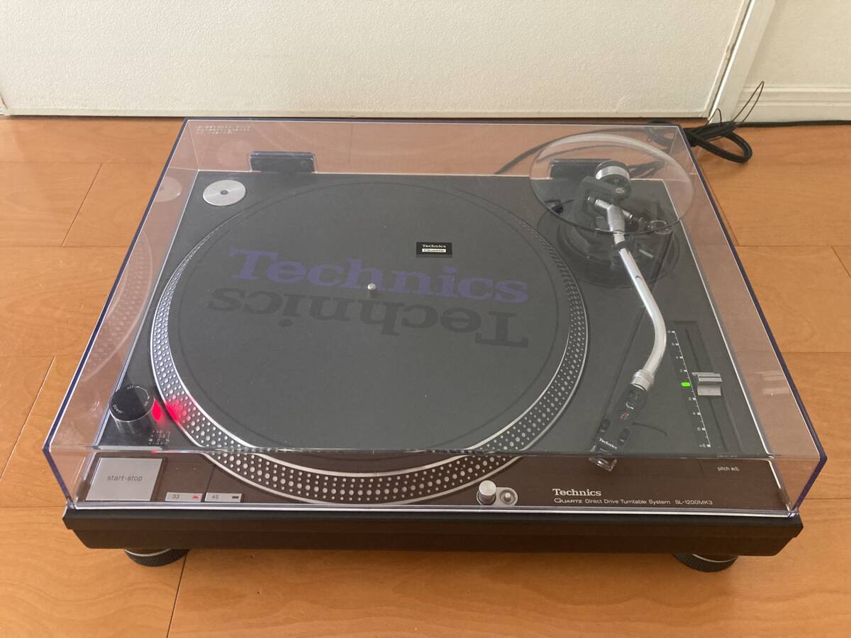 ☆ Technics テクニクス SL-1200MK3 ターンテーブル ☆現状品☆_画像1