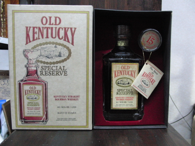 OLD KENTUCKY SPECIAL RESERVE BOURBON WHISKEY オールドケンタッキー15年スペシャルリザーブバーボンウイスキー1リットル50.5度 送料無料の画像2