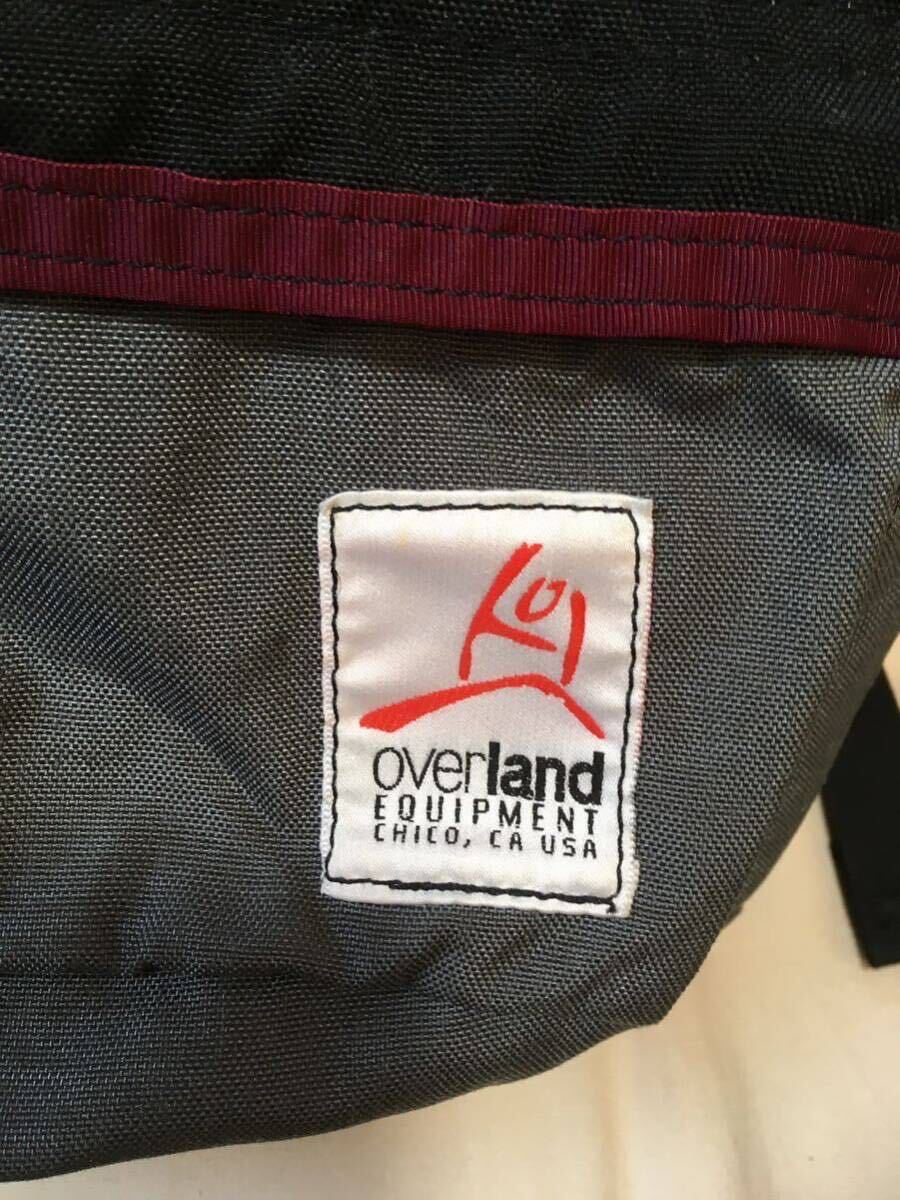 OverLand поясная сумка бедра задний сумка на плечо 90\'s USA производства Overland 