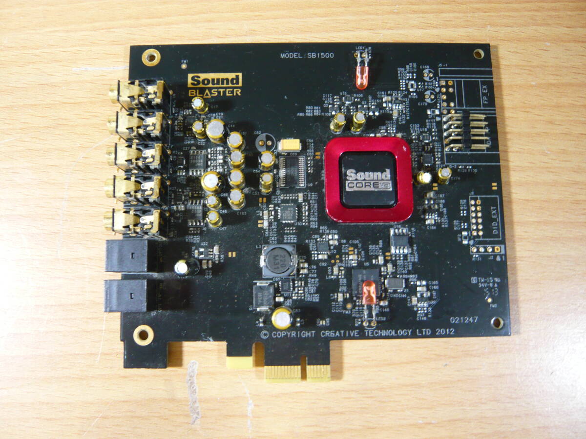 送料無料◆サウンドカード Creative Sound Blaster SB1500 作動品_画像1