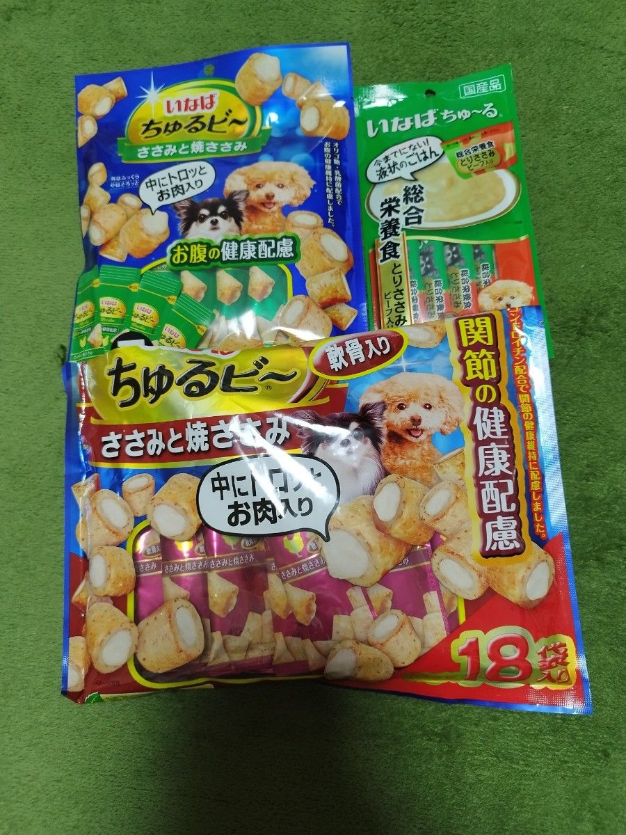 犬用おやつ いなば ちゅるビー＆ちゅーる