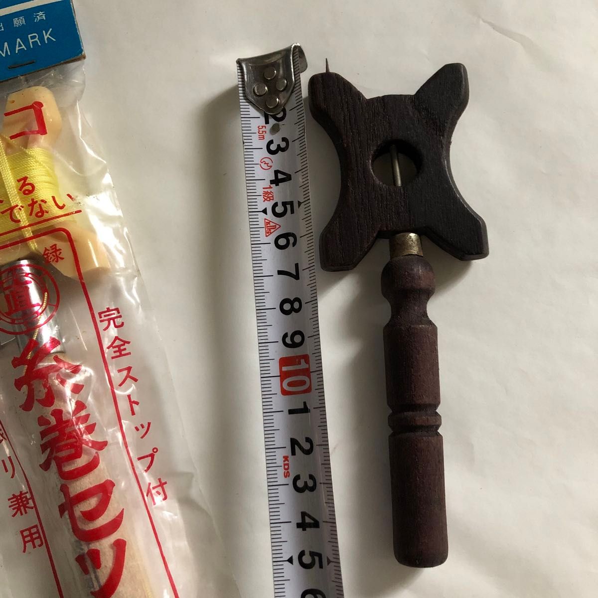 【新品】糸巻きセット　2個　墨壺　すみ差し　測量道具　測量　大工道具