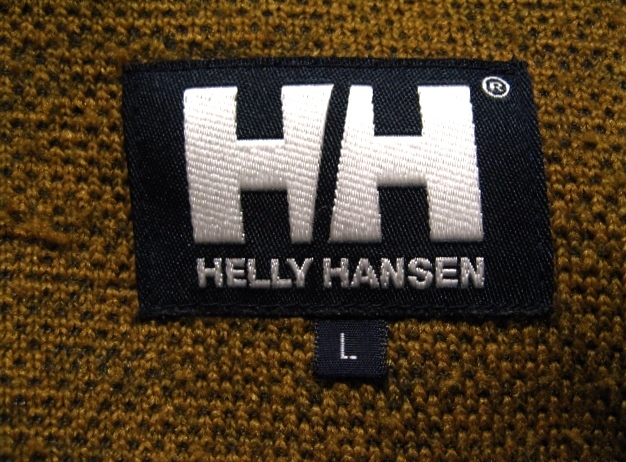 Helly-Hansen ヘリーハンセン 茶系 L フリースジャケット ラグラン袖 ブラウン フード付き パーカー_画像3