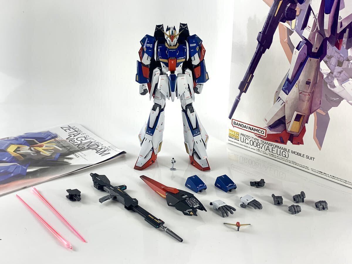 MG 1/100 ゼータガンダムver.ka 塗装済完成品_画像10