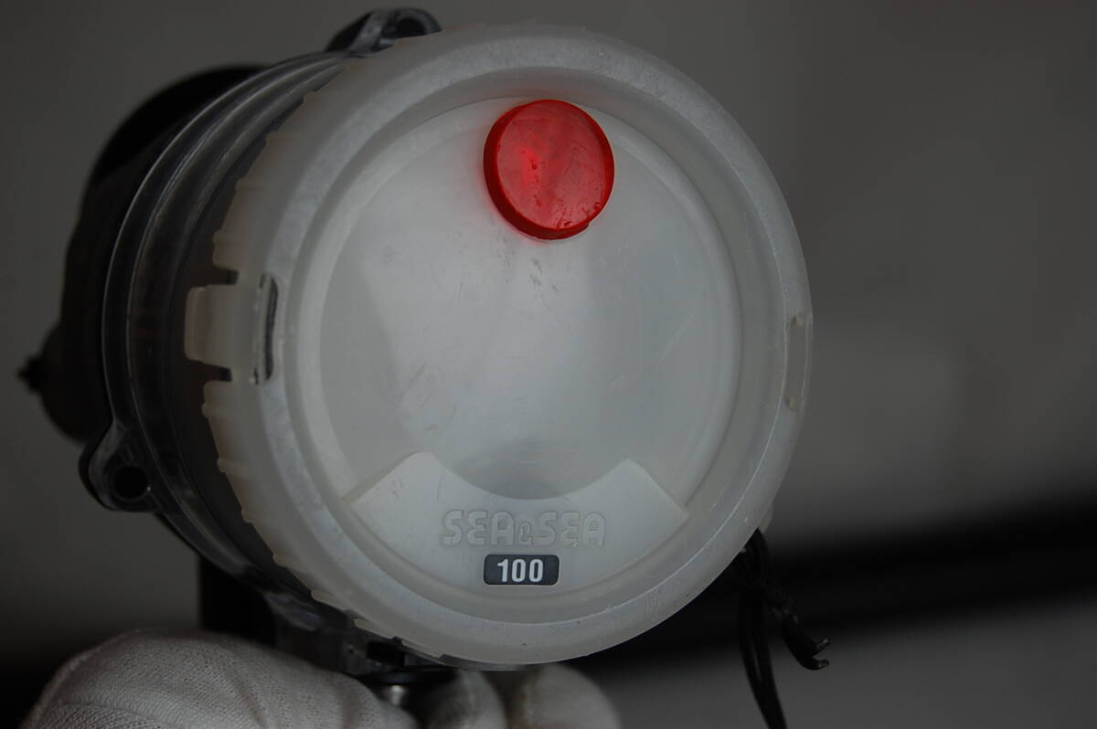 通電・点灯・発光確認済み SEA&SEA 水中ストロボ YS-D1 スキューバ撮影機材関連 ストロボ フラッシュの画像6