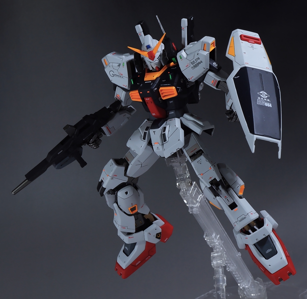 MG 1/100 ガンダムMk-Ⅱ Ver.2.0 改修塗装済み完成品_画像7