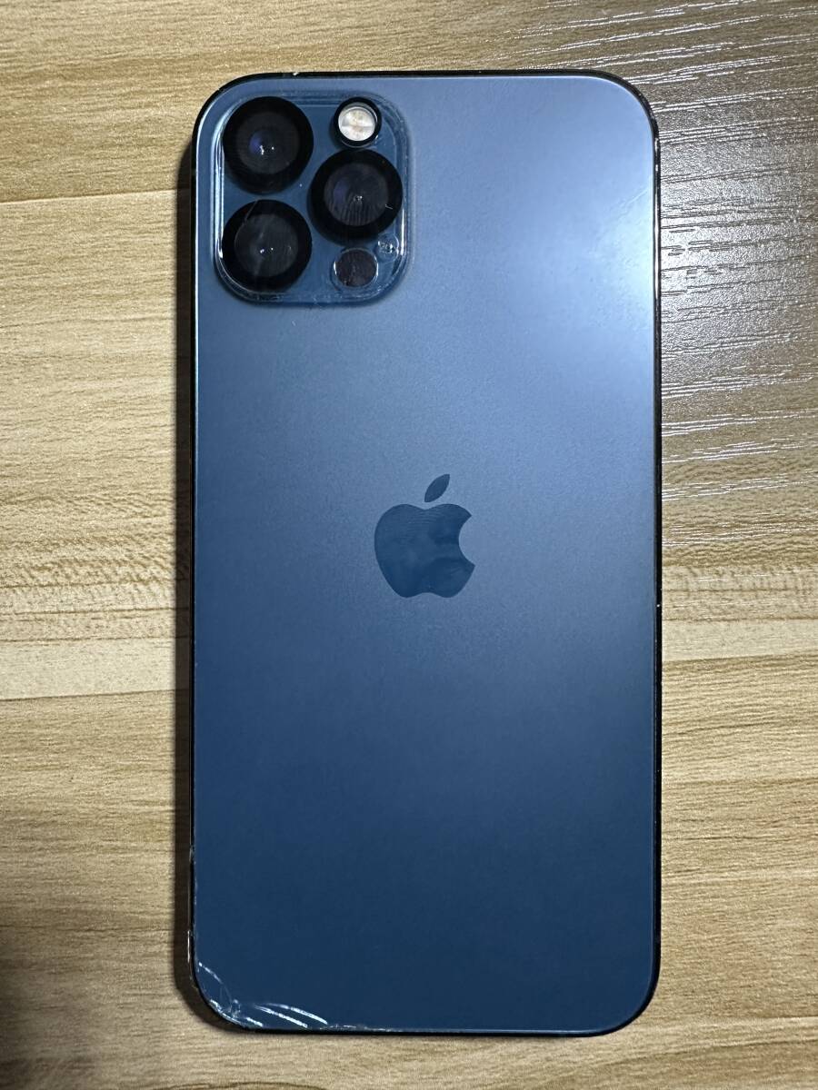 ◆【ジャンク品】 SIMフリー iPhone12Pro パシフィックブルー 512GB アクティベーションロックOFF_画像4