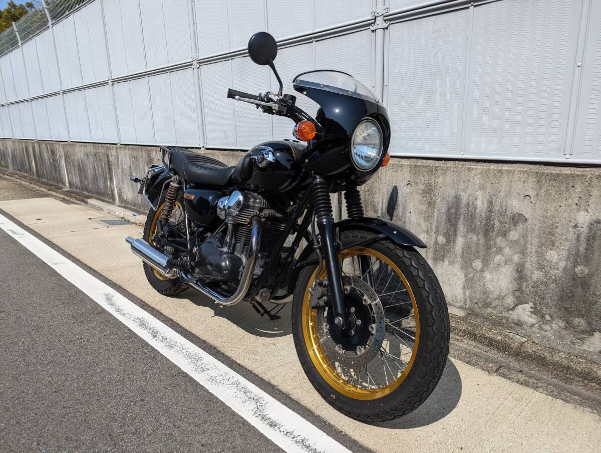 カワサキ W800 カウル付き 実働 カワサキ 車体の画像3