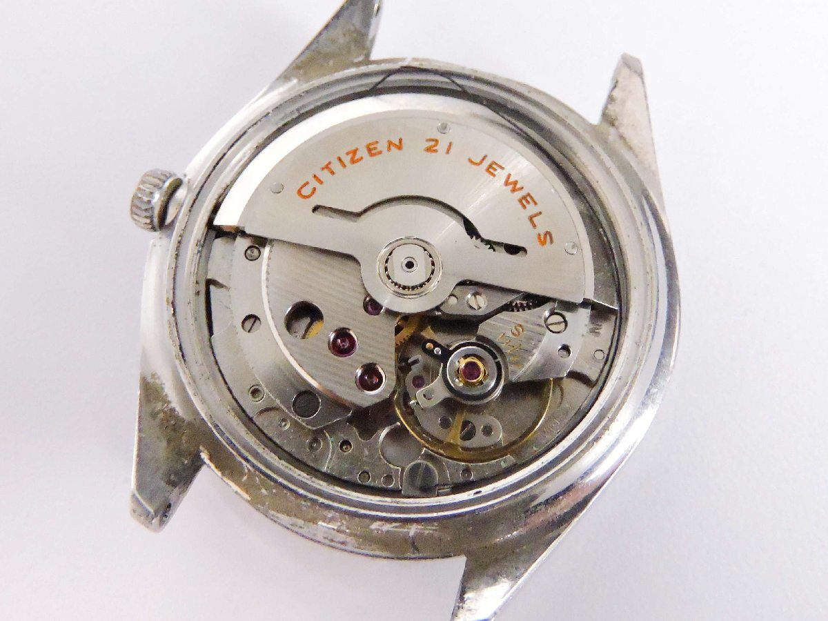 CITIZEN シチズン クリスタルデイト AUDS 2903-Y 自動巻 Cal.5400 メンズ腕時計 1966年製_画像3