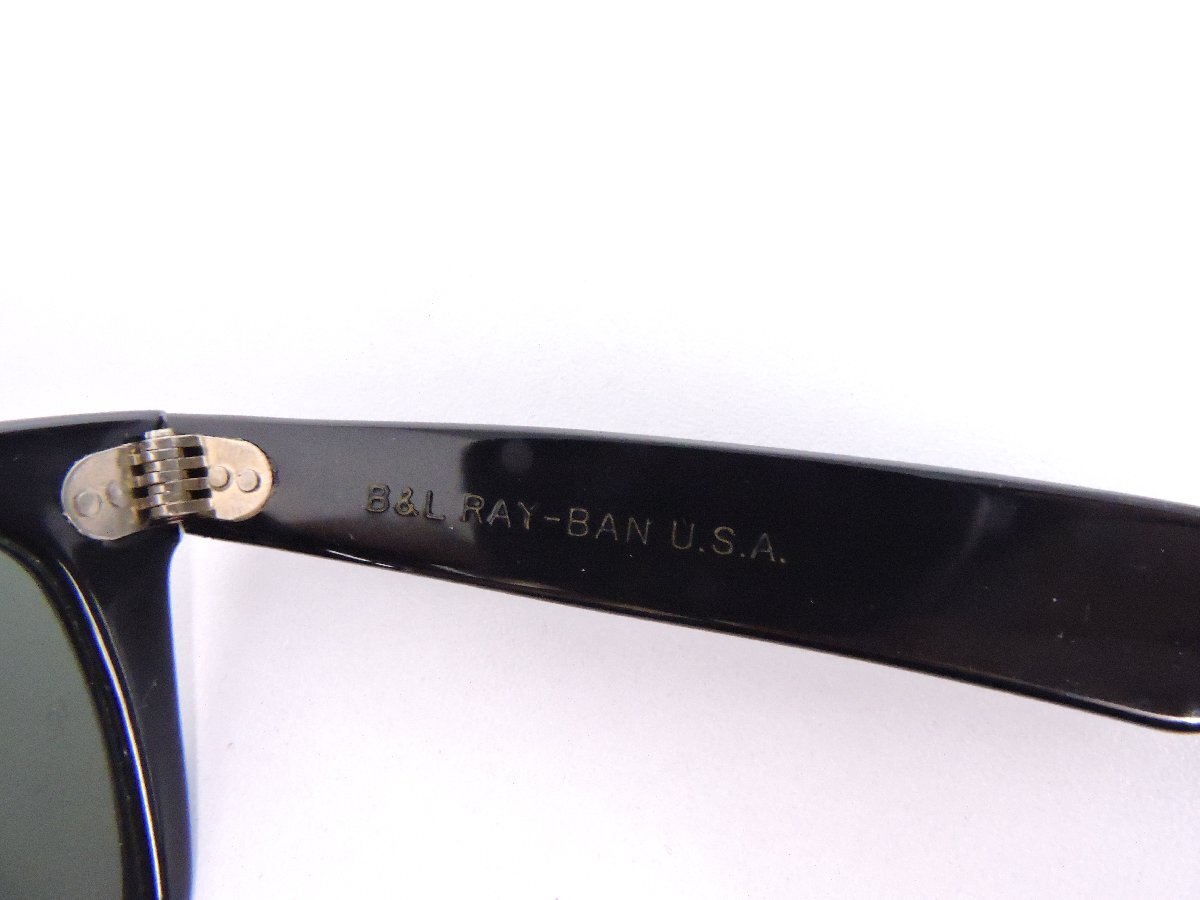  стандартный товар Ray-Ban RayBan boshu ром солнцезащитные очки WAYFARER Wayfarer B&L5022 черный цвет America производства 