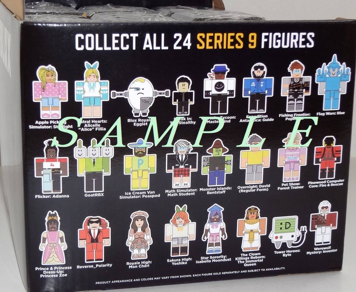 ロブロックス ミステリーフィギュア9 BOX ROBLOX MYSTERY FIGURE ロブロックス ミステリーフィギュア9 BOX ROBLOX MYSTERY FIGURE