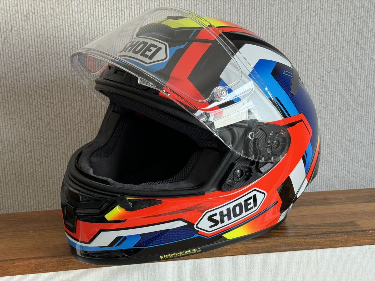 SHOEI X-Fourteen x14 BRINK XL ヘルメット 中古 使用回数極小！_画像1