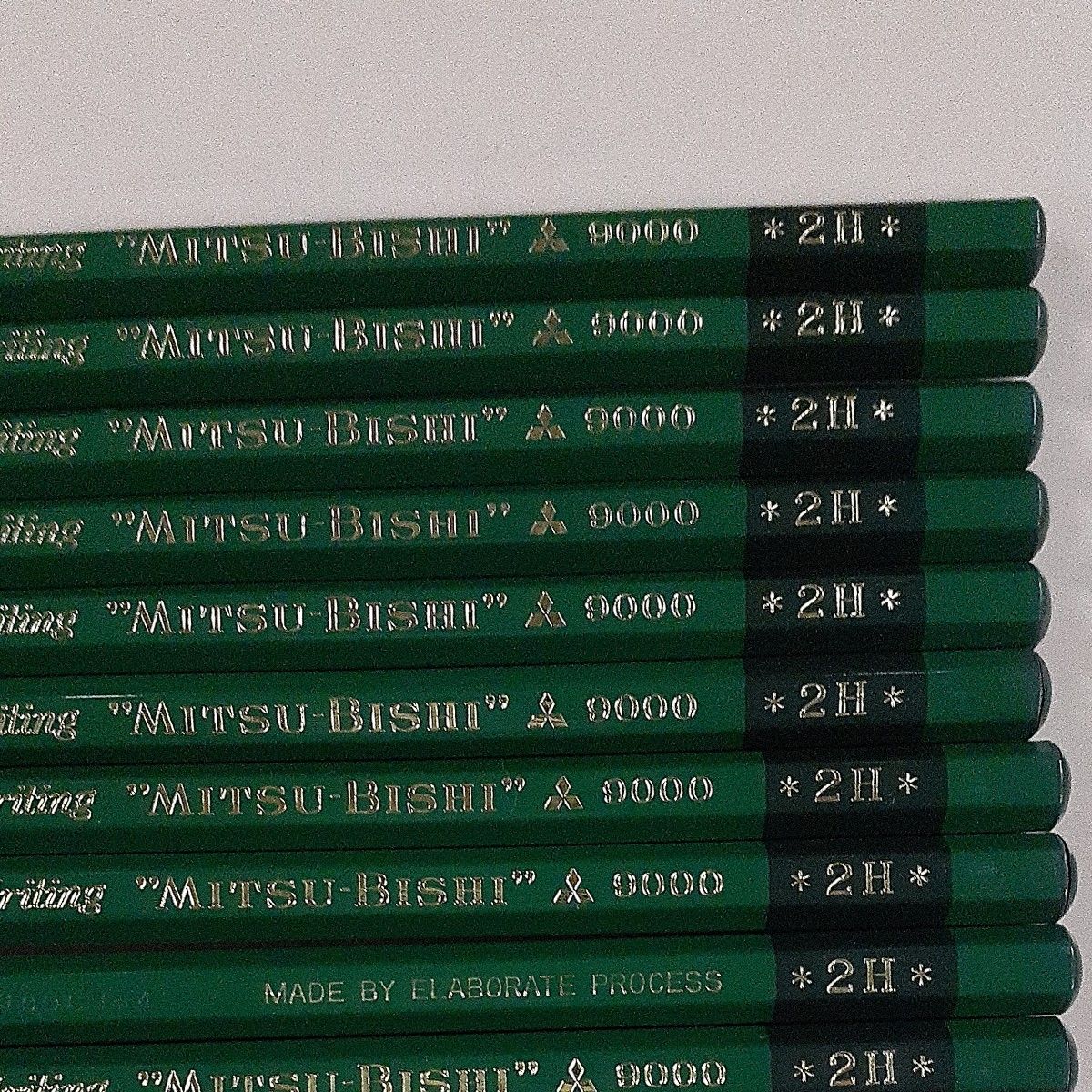 レトロ　三菱鉛筆　芯　2H10本　F1本　計11本　未使用　