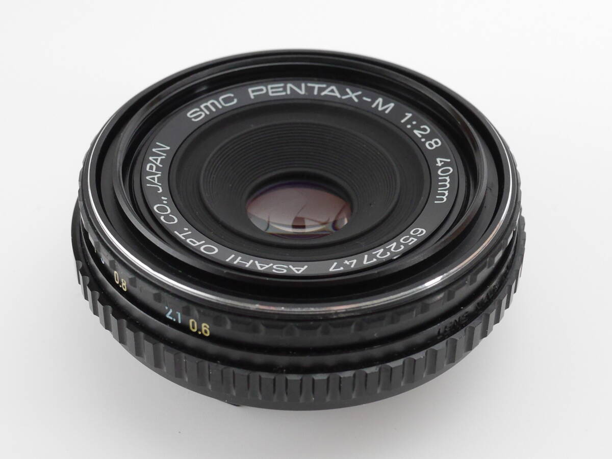 ★極上美品★ PENTAX ペンタックス SMC M F2.8 40mm パンケーキ #A1001#0006#00031の画像3