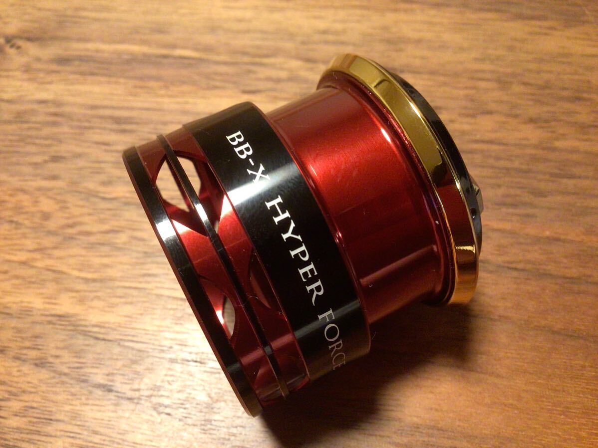 ★超美品★SHIMANO シマノ YUMEYA 夢屋 ユメヤ 14‘BB-X HYPER FORCE PE0615DA SPOOL 14’BB-XハイパーフォースPE0615DAスプール_画像4