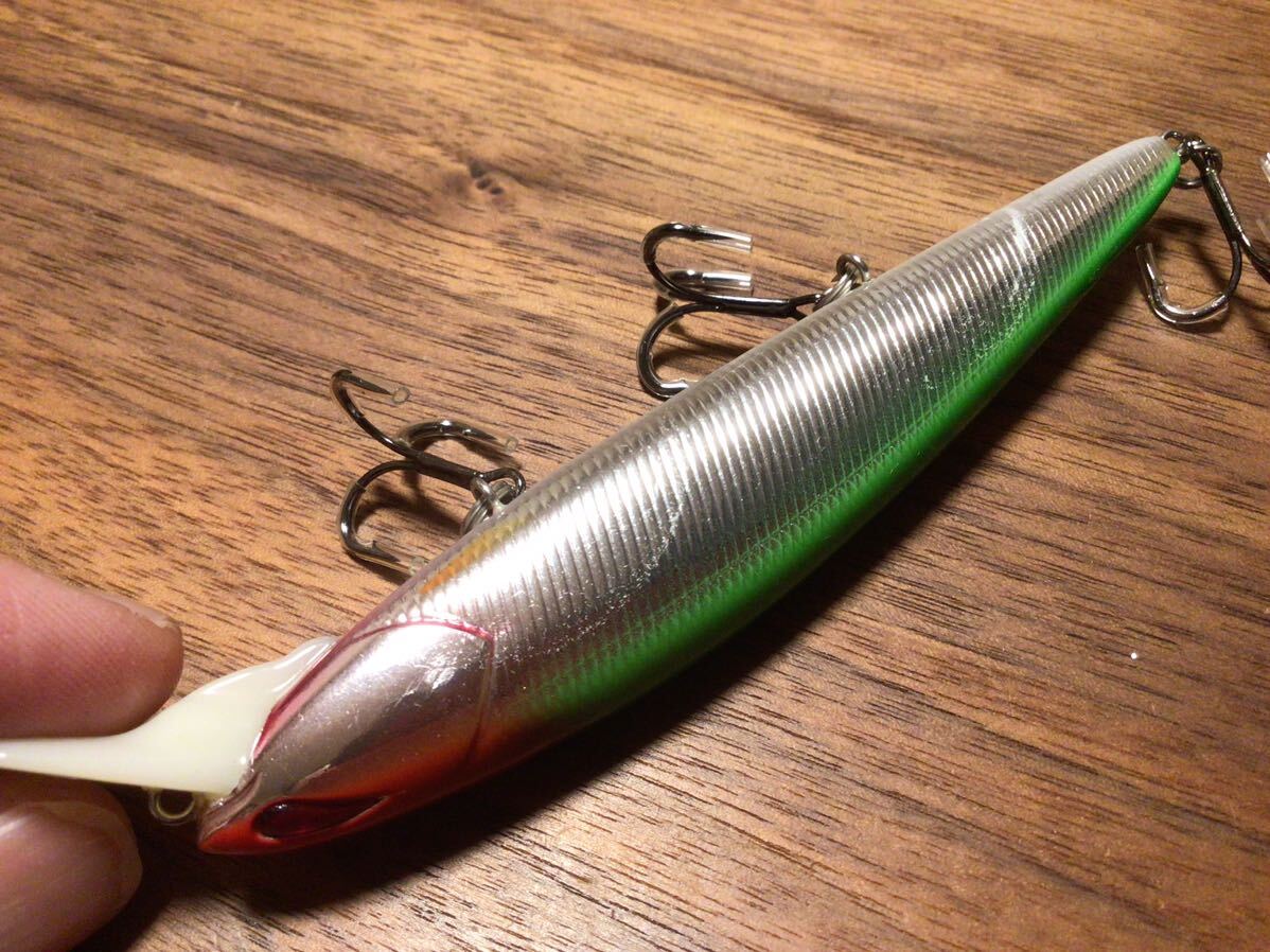 Q★良品★NORIES ノリーズ LAYDOWN MINNOW MID 110HF レイダウンミノーMID 110HF“ハイフローティング”「クラウン」の画像4