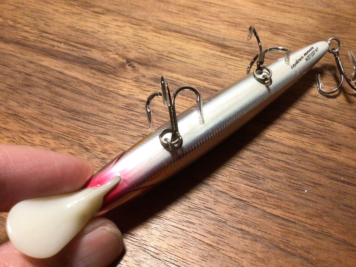 Q★良品★NORIES ノリーズ LAYDOWN MINNOW MID 110HF レイダウンミノーMID 110HF“ハイフローティング”「クラウン」の画像5