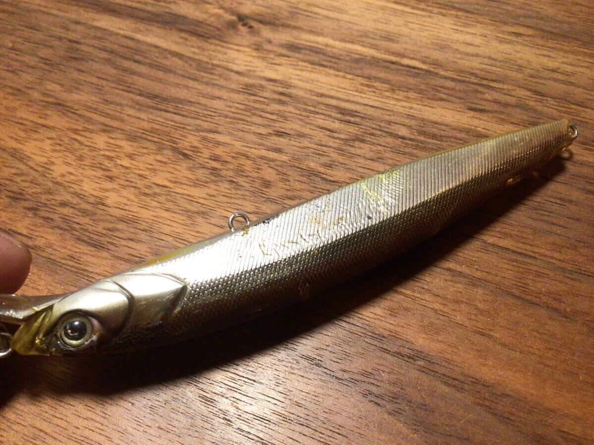 Q★中古★TSUNEKICHI 常吉 ツネキチ HAMA MINNOW 109F 浜ミノー109F ハマミノー109F“フローティング”「ワカサギ」ジャークベイトの画像6