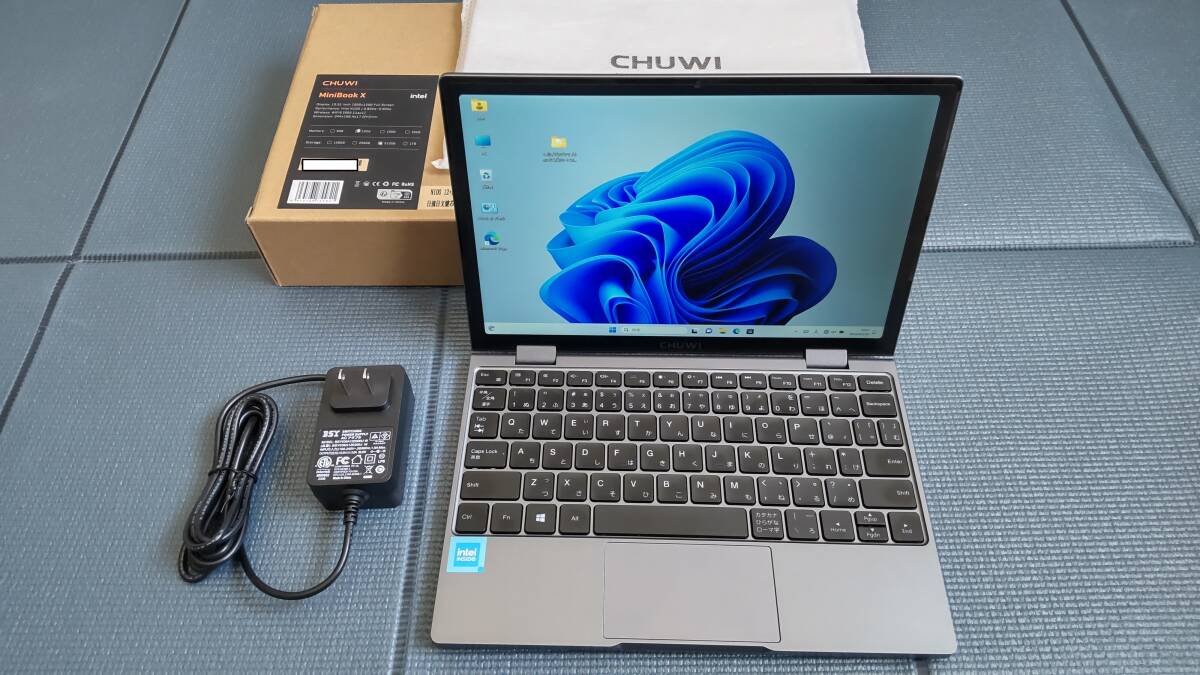 【新品同様品】 CHUWI Minibook X N100 2024年版 / intel N100 / 12GB・512GB / WIN11 Home＋Office 2021 Proの画像1