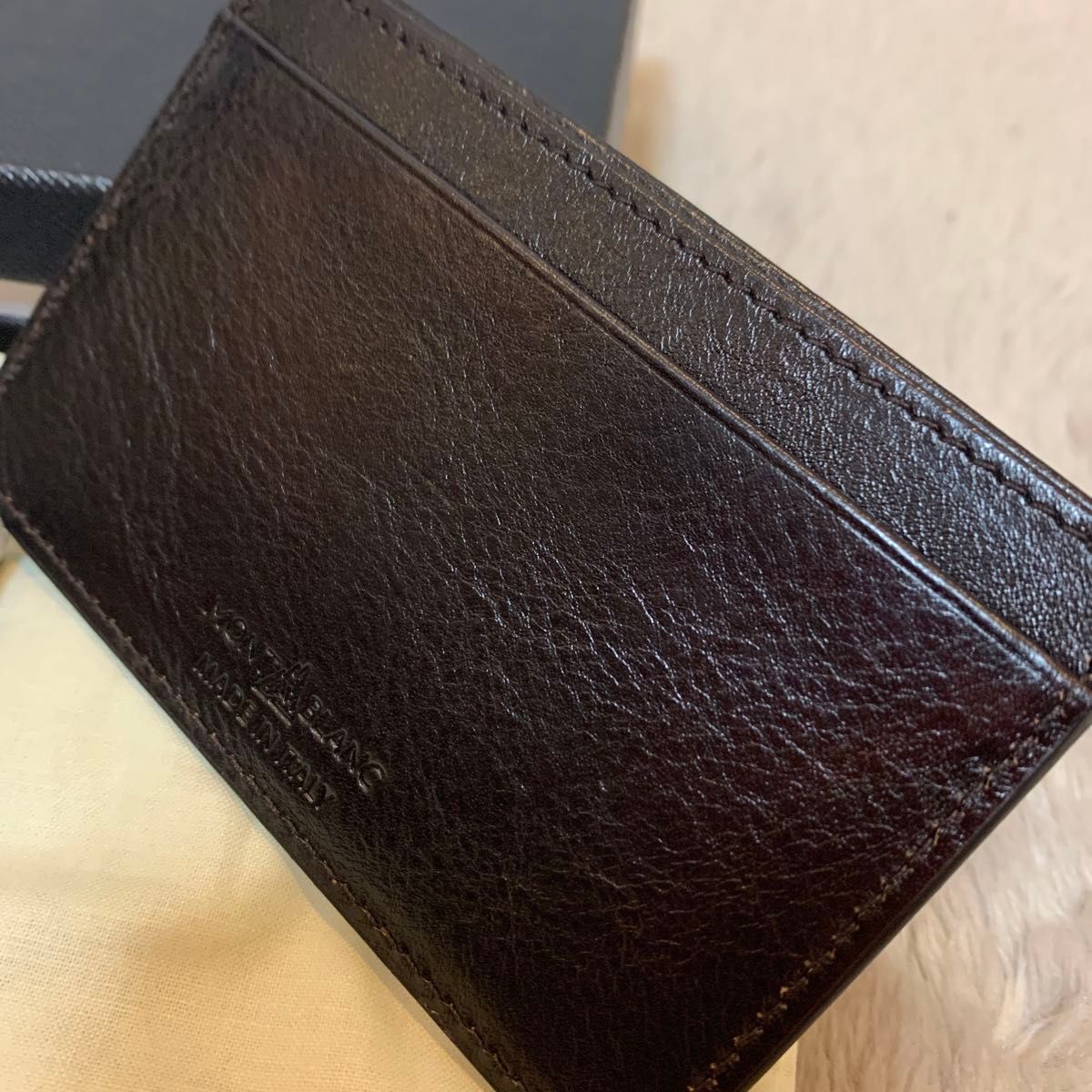 MontBlanc モンブラン カードホルダー/ケース ダークブラウン MontBlanc モンブラン カードホルダー/ケース ダークブラウン