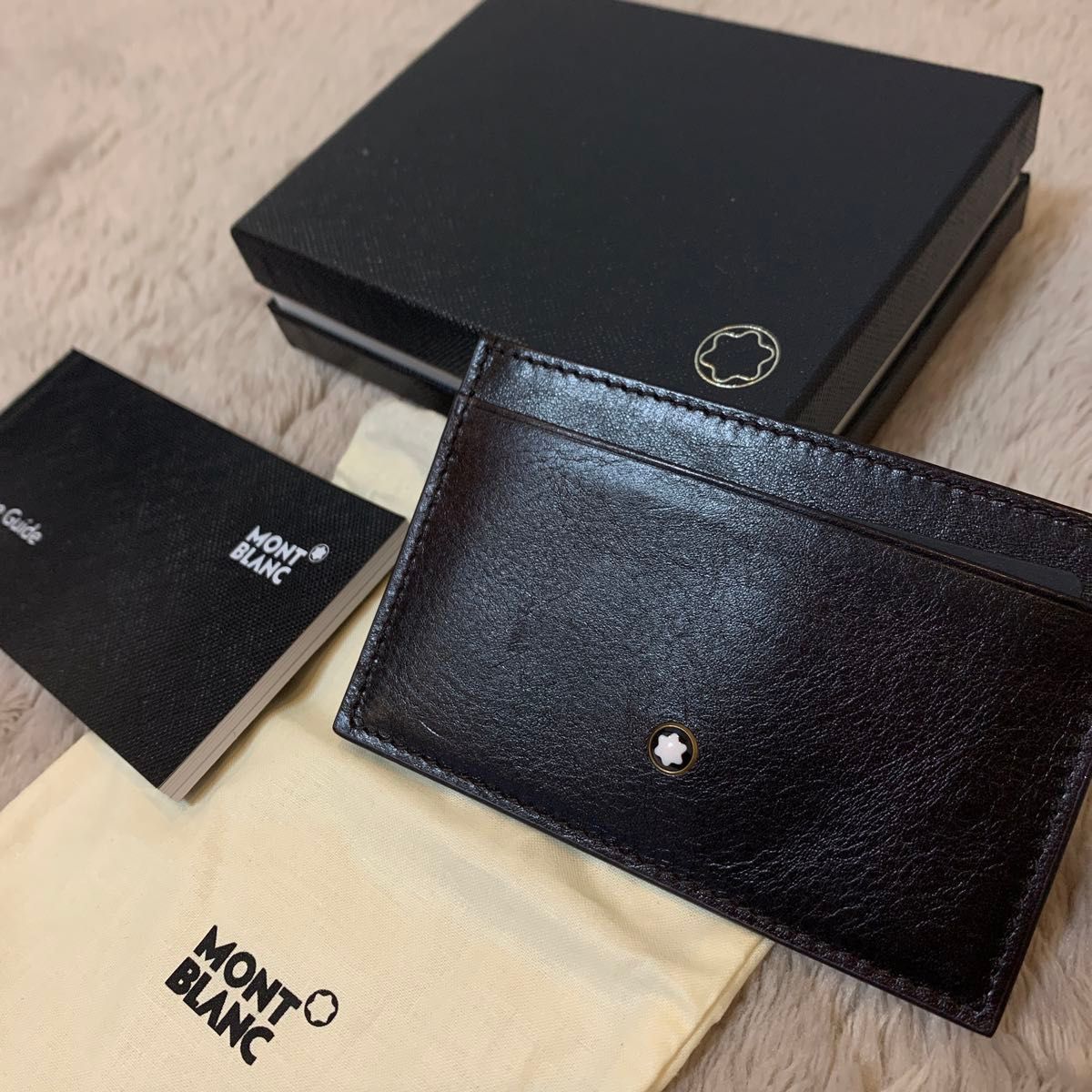 MontBlanc モンブラン カードホルダー/ケース ダークブラウン MontBlanc モンブラン カードホルダー/ケース ダークブラウン