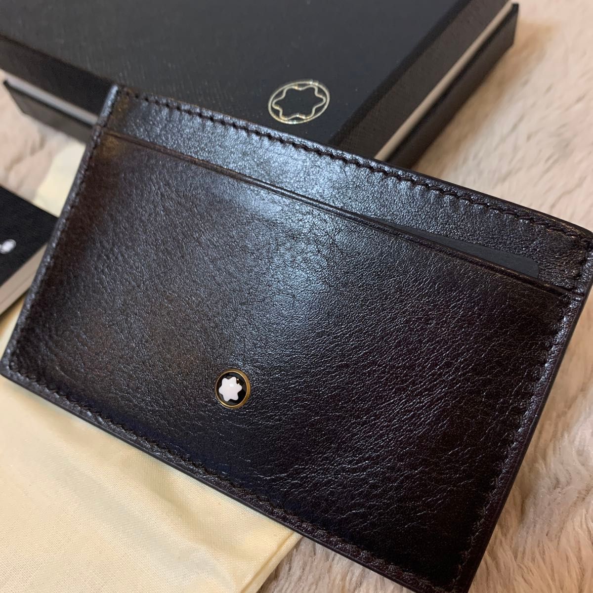 MontBlanc モンブラン カードホルダー/ケース ダークブラウン MontBlanc モンブラン カードホルダー/ケース ダークブラウン