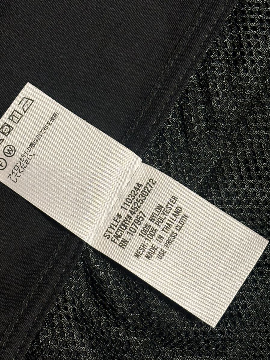 ◎ montbell モンベル #1103244 大阪店舗にて購入 黒色 ブラックカラー メンズ ジャケット ジャンパー ブルゾン Sサイズ アウトドア 撥水_画像9