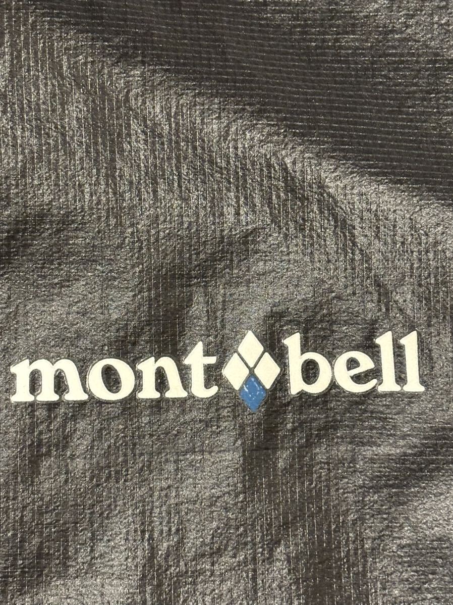 ◎ montbell モンベル #1103277 大阪店舗購入 軽量ナイロン 黒 ブラックカラー メンズ ジャケット ジャンパー ブルゾン Mサイズ アウトドアの画像9