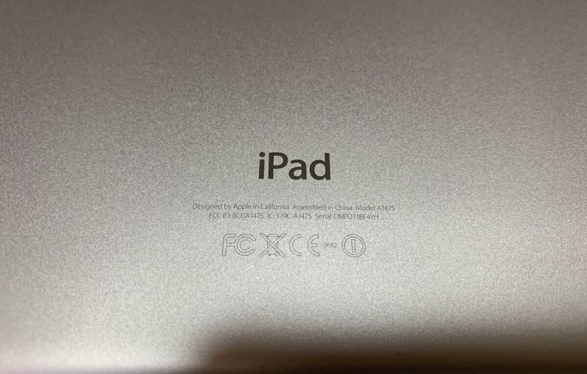 Apple iPad Air Wi-Fi＋Cellular 16GB A1475(MD794J/B) ソフトバンク判定〇 ⑤の画像3