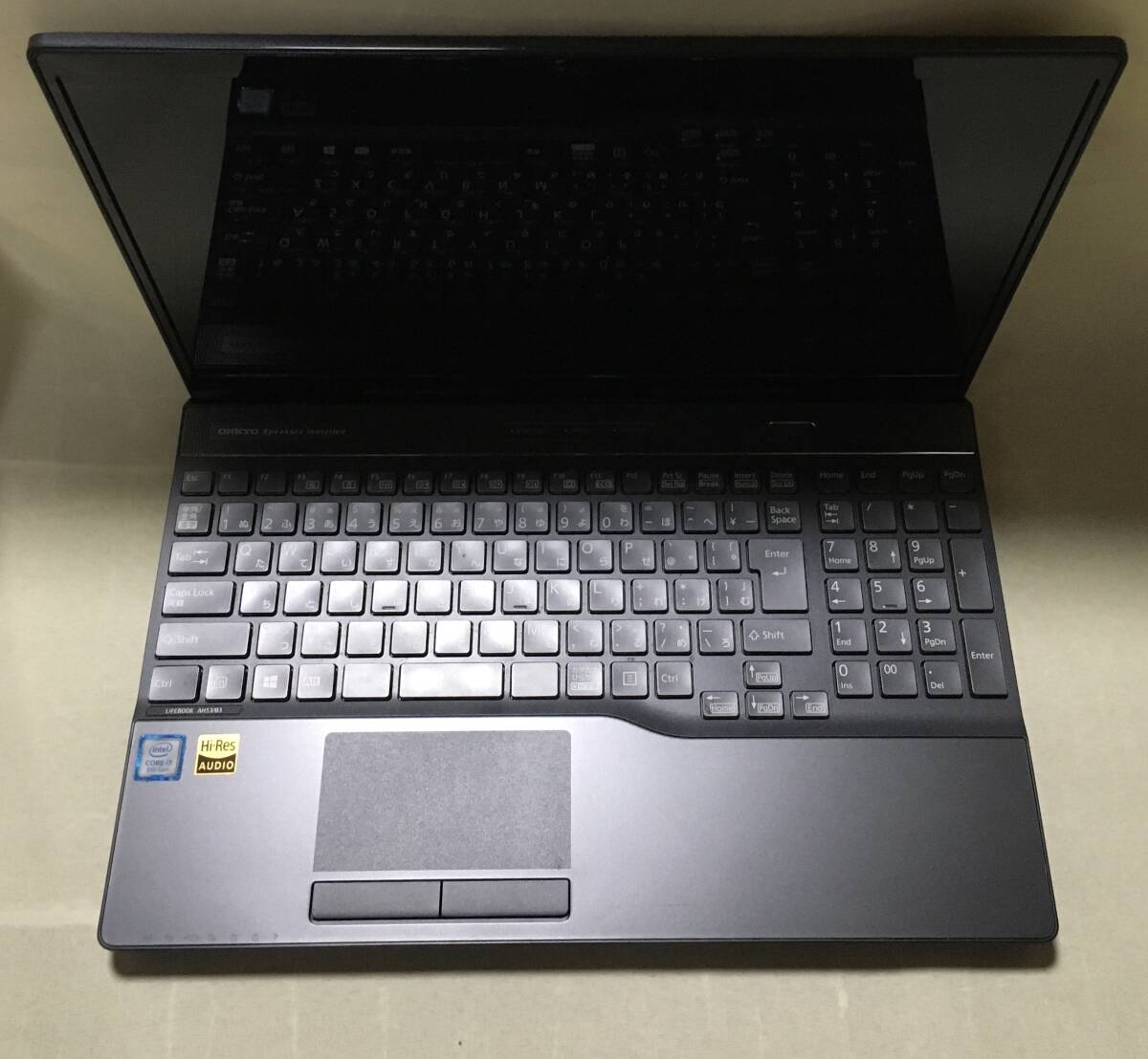 【訳あり】 FUJITSU LIFEBOOK AH53/B3 i7-8550U 4GB ①の画像1