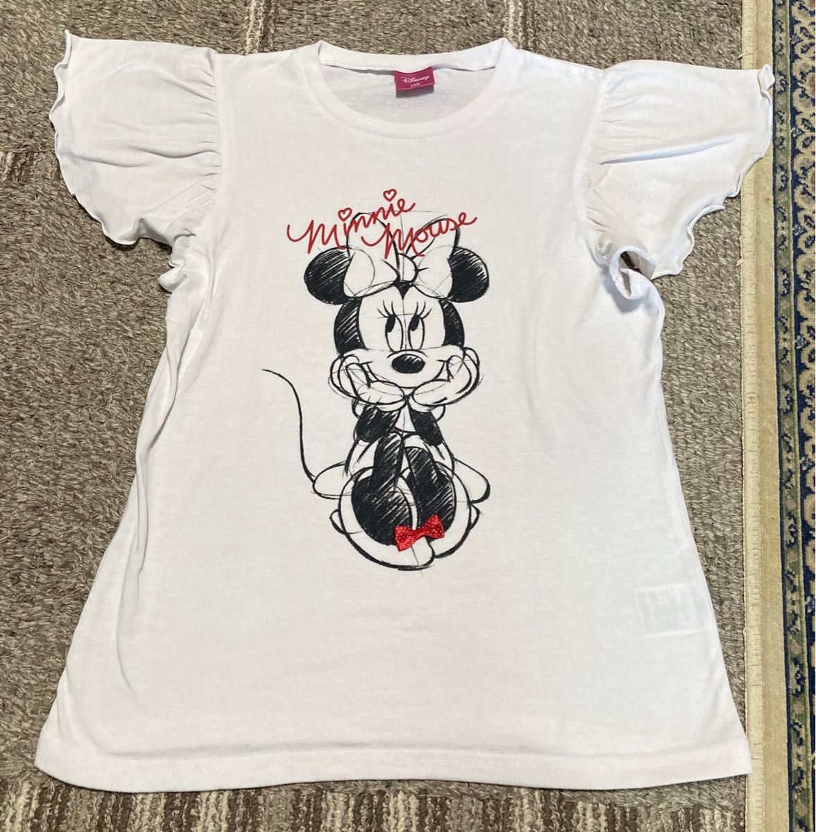 disney ミニーマウス　Tシャツ　サイズ160 白