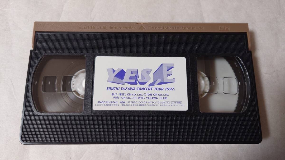 矢沢永吉・VHSビデオテ－プ『1997 YES,E』_画像3