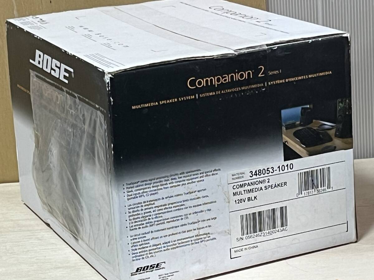 新品未開封　Bose マルチメディアスピーカー Companion 2 Series I 348053-1010_画像2