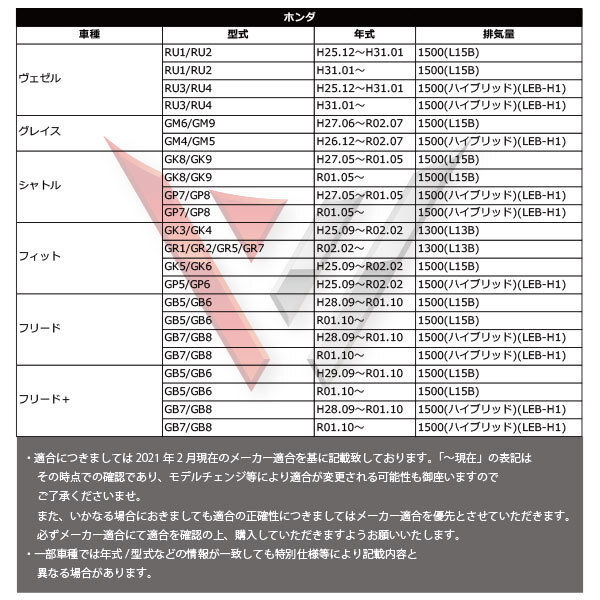 エアフィルター ホンダ ヴェゼル RU1 RU2 RU3RU4 17220-5R0-008 エアクリーナー WFE11S_画像6