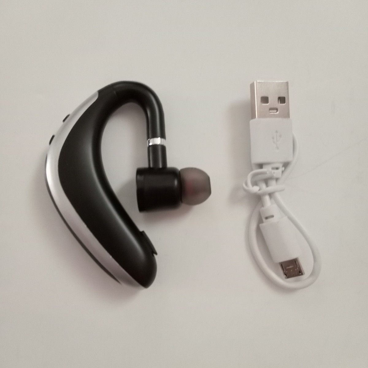 Bluetooth 5.0 ワイヤレスイヤホン  耳掛けイヤフォン 片耳