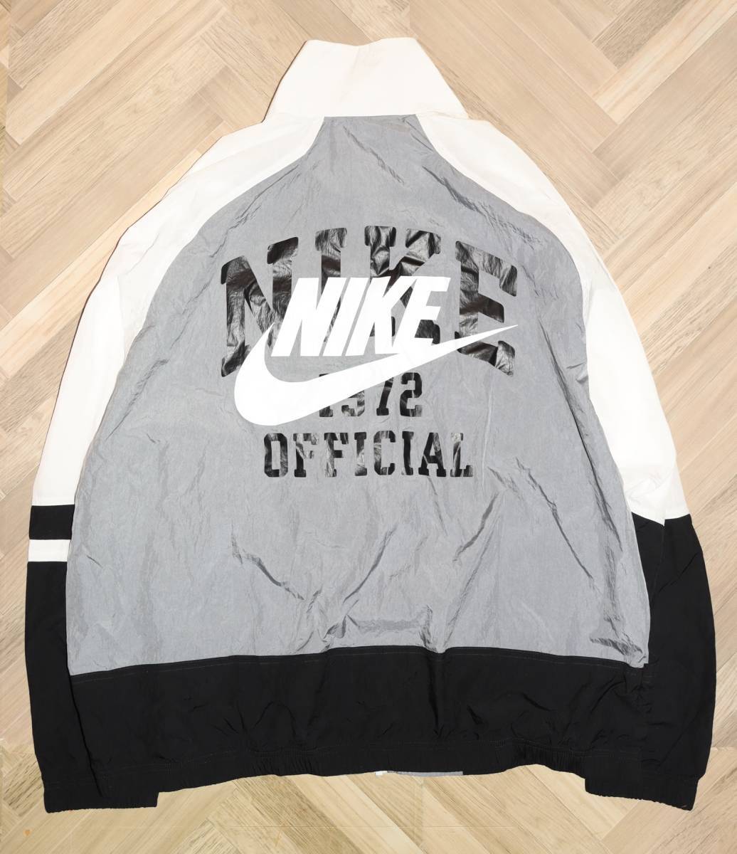 送料無料 特価即決【未使用】 NIKE ★ Trend Unlined Jacket (2XL) ★ ナイキ DD6171 ビッグサイズ ジャケット ウーブンジャケット ②_画像2