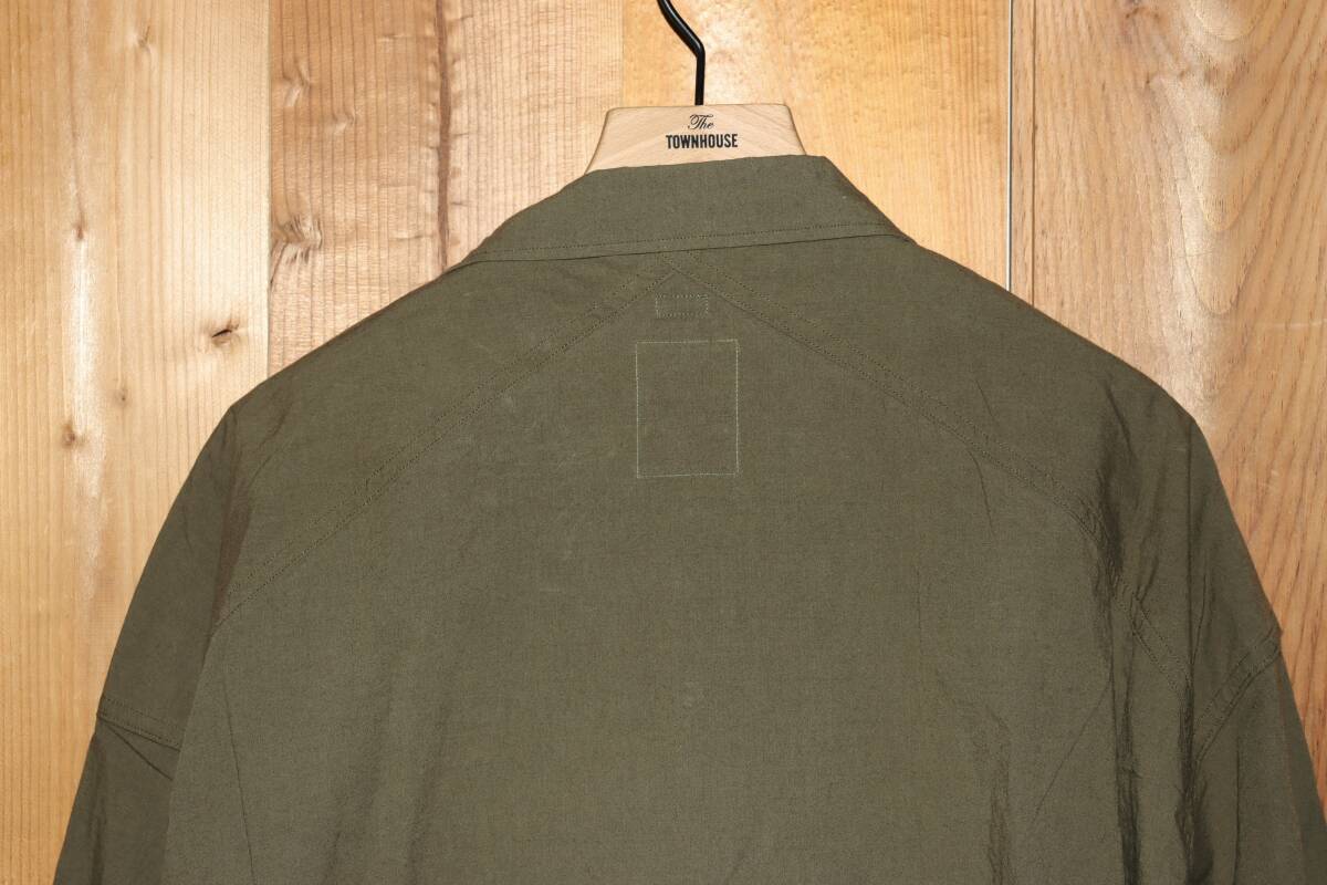 送料無料 特価即決【未使用】nanamica ★ Cotton Wool Deck Shirt (Lサイズ) ★ ナナミカ デッキシャツ US ARMY SUGF357 日本製 KK_画像5