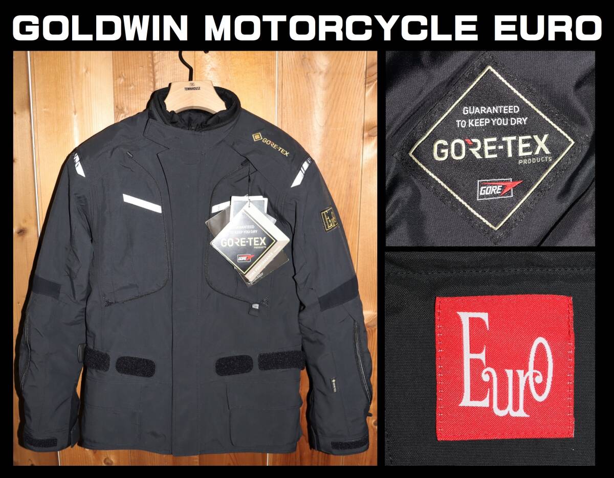 送料無料 特価即決 【未使用】 GOLDWIN MOTORCYCLE ★ Euro GORE-TEX ロードマスタージャケット (M) ★ 税込定価20万3500円 GSM22950