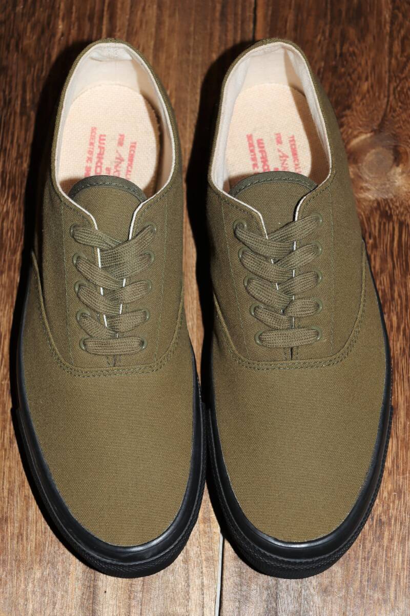 送料無料 即決【未使用】 ANATOMICA BY WAKOUWA ★ DECK SHOES LOW 26cm ★ アナトミカ ワクワ デッキシューズ 箱無し スニーカー_画像5