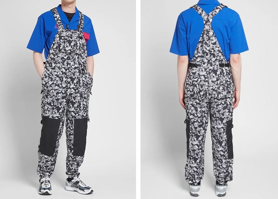 送料無料 即決【未使用】 NIKE ★ ACG Woven Overalls All Over Print Camo (Mサイズ) ★ ナイキ オーバーオール カモフラ CI0418-010_画像7