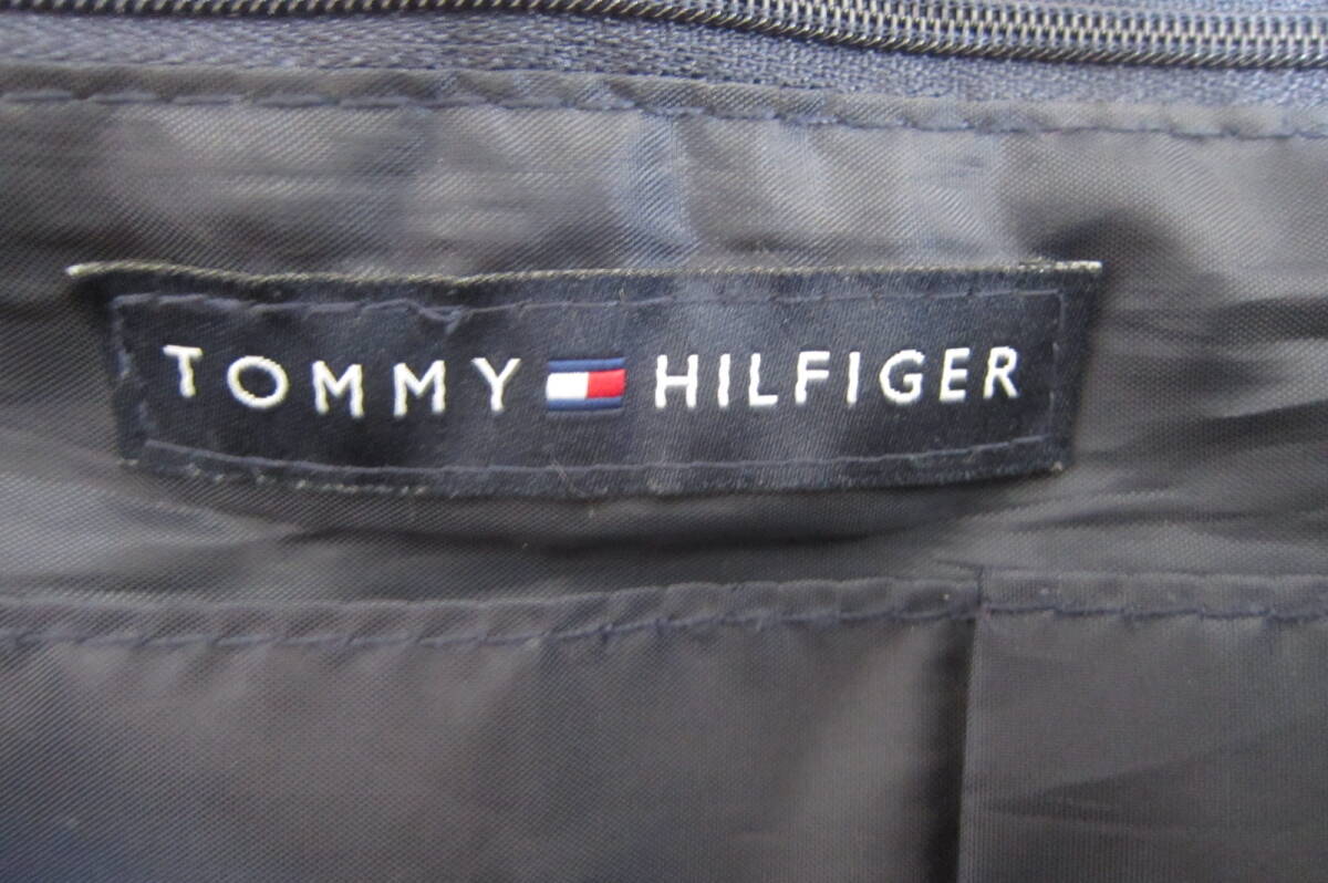 TOMMY HILFIGER トミーヒルフィガー ボストンバッグ ドラムバッグ 旅行かばん 水色×紺 O2403C_画像6